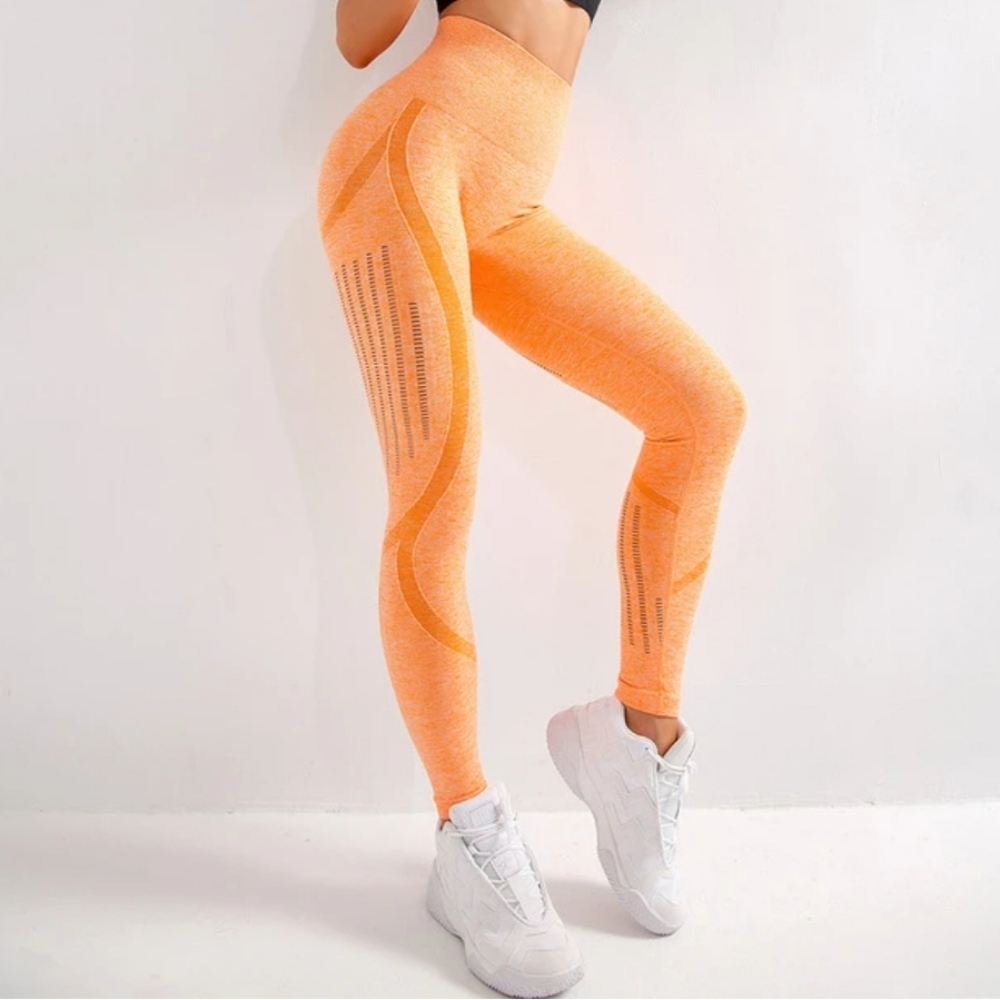 Astoria Seamless AIR Legging - Cream Orange